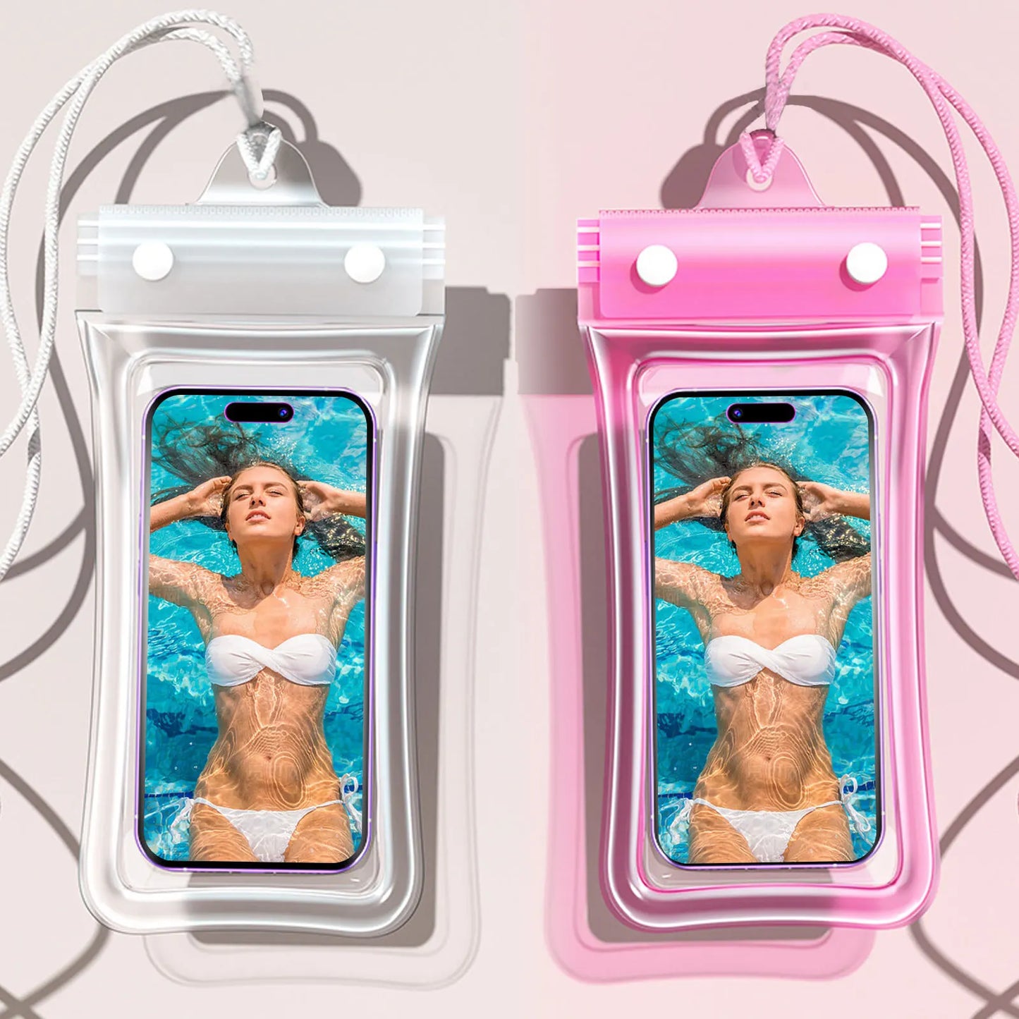 Waterproof Phone Case for Underwater Adventures – Fits Devices Up to 7 Inches