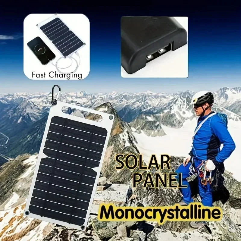 ☀️ Sunpower Portable 35W Solar Panel Charger (5V USB Output)