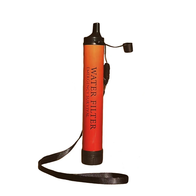 Outdoor Camping Water Purifier Filter – Emergency Survival Filtration System for Rivers, Lakes & Creeks