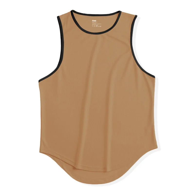 Men’s Gym Tank Top – Quick-Dry Sleeveless Training Shirt for Fitness, Running & Bodybuilding