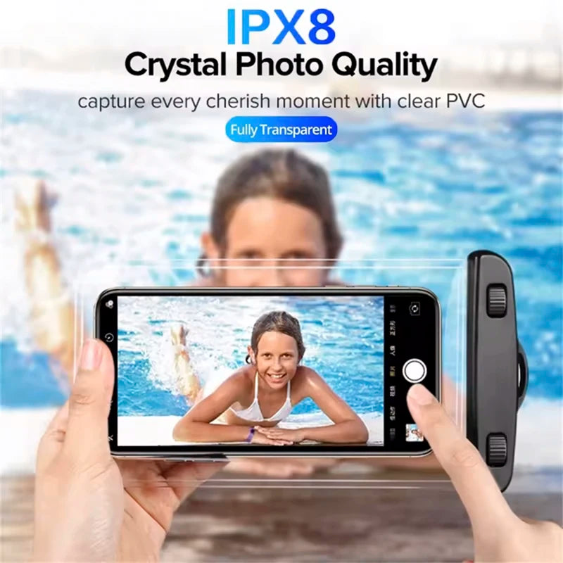 Floating Waterproof Phone Case – Airbag Swim Bag Cover for iPhone, Samsung, Xiaomi & More