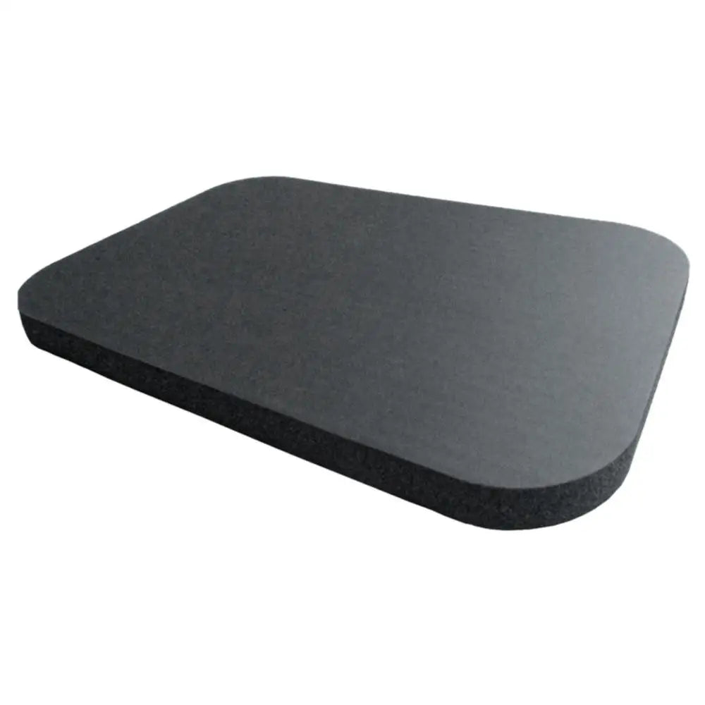 Black Yoga Knee Pad Cushion – Soft Foam Support for Knees & Elbows | Ideal for Yoga, Fitness, Gardening & Floor Workouts