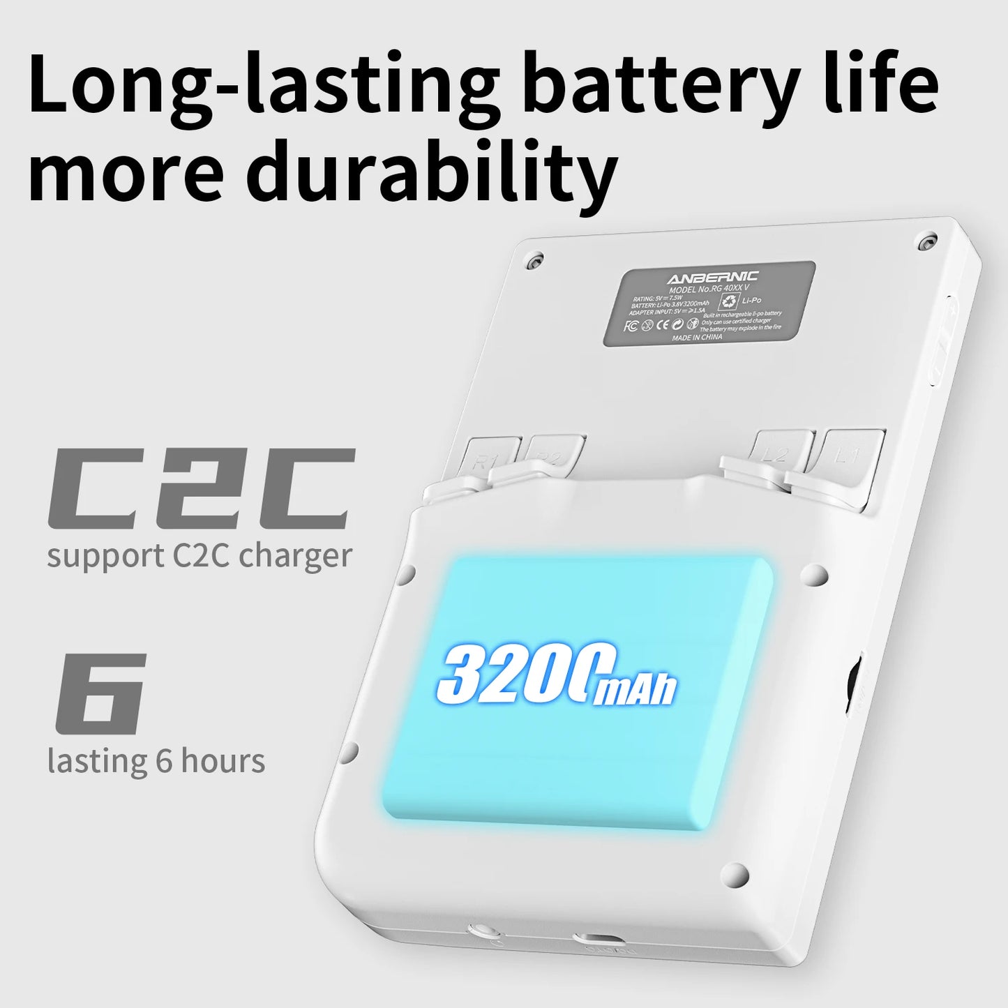 ๐ฎ ANBERNIC RG40XXV Retro Handheld Game Console โ 64-Bit Linux Gaming with 5G WiFi, Bluetooth & HD-Out