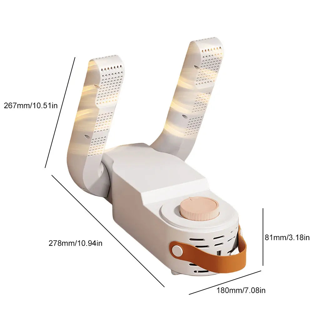Electric Shoe & Boot Dryer – UV Sterilizer with Fast Drying, Odor Elimination & Multifunction Sock Dryer