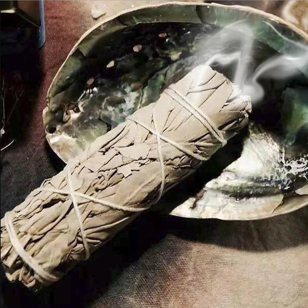 Natural White Sage Smudge Sticks (1–40 PCS) – California Pure Leaf Incense for Spiritual & Home Cleansing