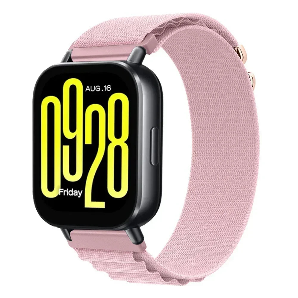 22mm Sports Alpine Loop Strap for Redmi Watch 5 Lite/Active – Nylon Comfortable Replacement Band Bracelet
