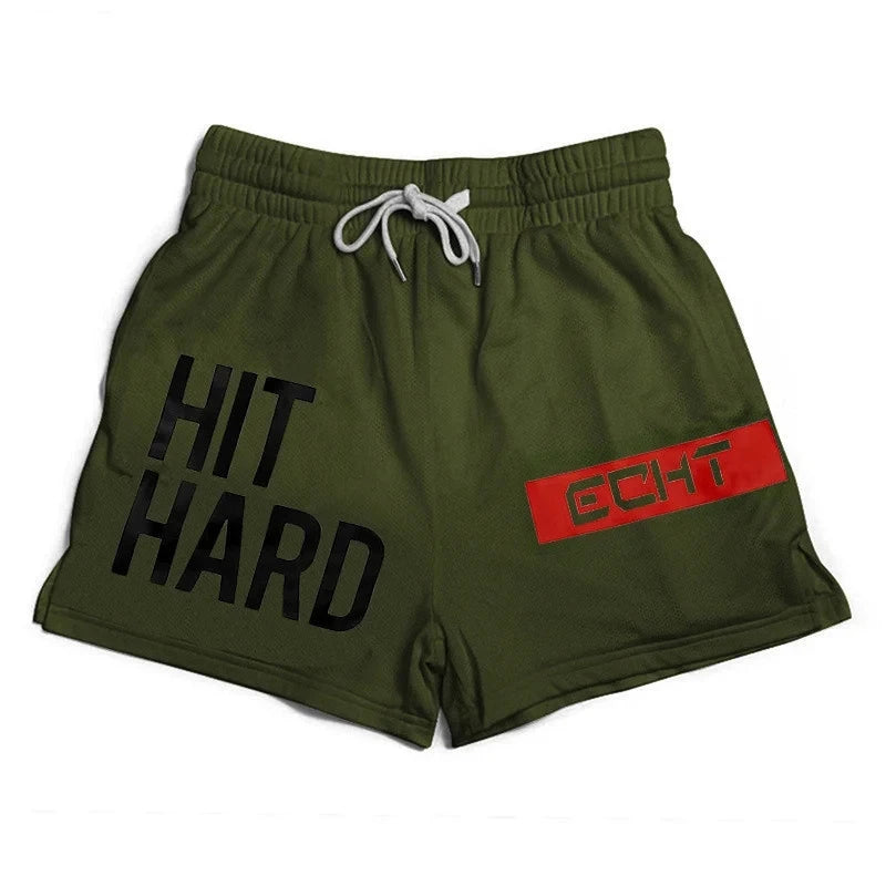 Men’s Breathable Mesh Athletic Shorts – Summer 2024 Casual Sport & Fitness Joggers for Gym, Running, or Beach