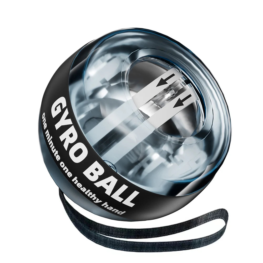 Self-Starting Gyro Ball Power Trainer – Wrist & Forearm Strengthening Device for Arms, Fingers & Muscle Recovery