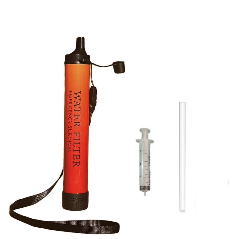 Outdoor Camping Water Purifier Filter – Emergency Survival Filtration System for Rivers, Lakes & Creeks