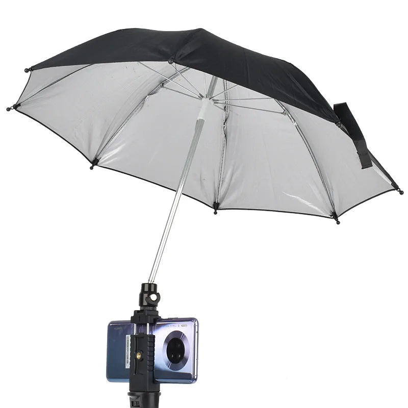 Universal DSLR Camera Umbrella Holder – 26/50CM Rain & Sun Shade for Outdoor Photography
