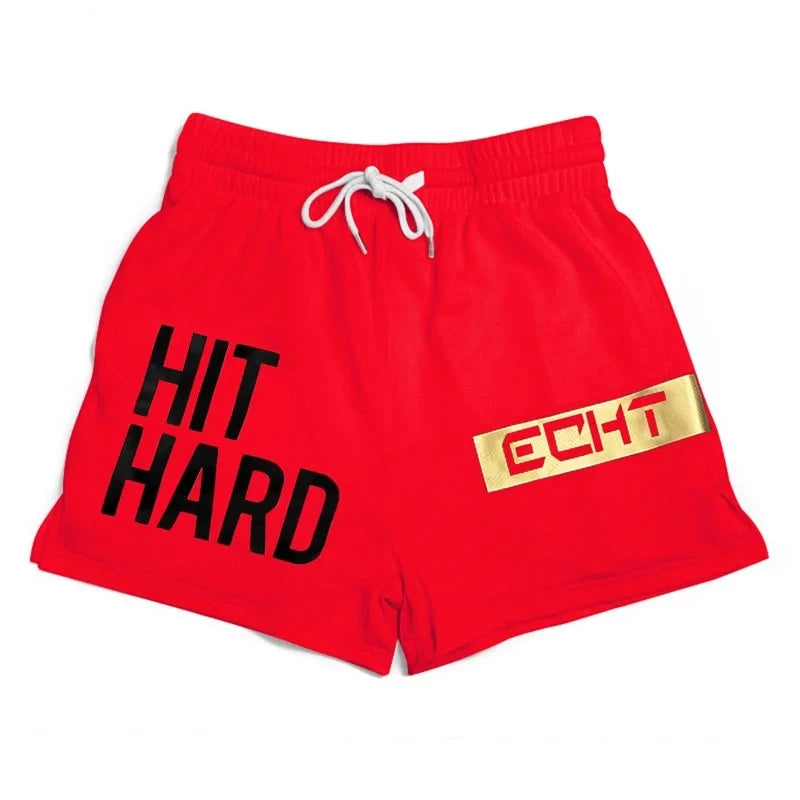 Men’s Breathable Mesh Athletic Shorts – Summer 2024 Casual Sport & Fitness Joggers for Gym, Running, or Beach