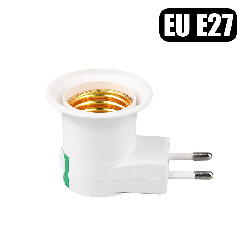 š” Direct Plug-In E27 Lamp Holder with Switch
