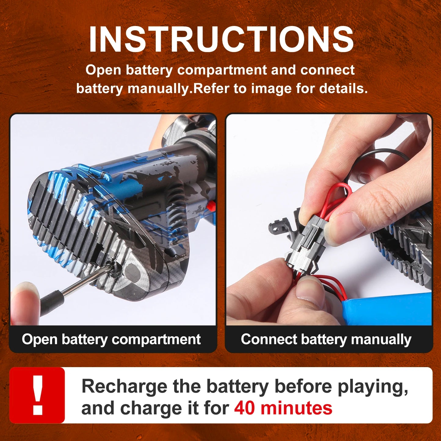 🔫 M416 Electric Ball Blaster Toy Gun
⚡ High-Speed • Metallic Finish • Rechargeable Power