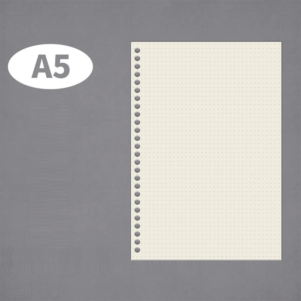 50-Sheet Loose Leaf Paper Set – Multi-Size, Multi-Hole Refill Pages for Binders & Notebooks
