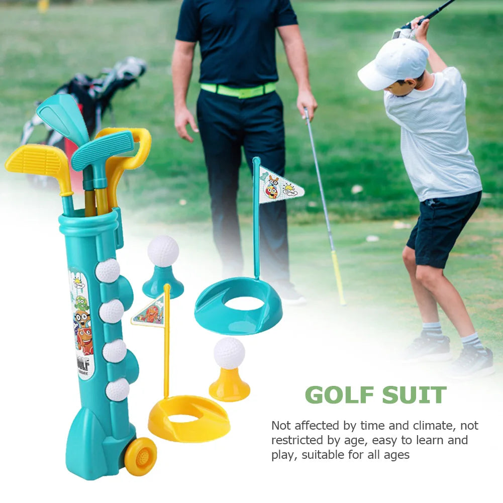 Swing into Fun: Kids Golf Club Set for Outdoor Play & Parent-Child Activities