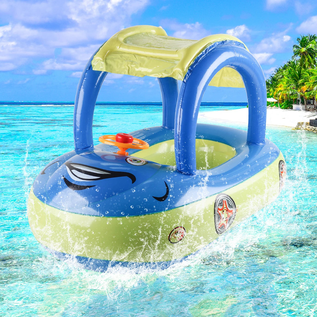 π Car-Shaped Toddler Pool Float | Baby Swimming Ring for Beach & Pool Fun
ποΈ Perfect for Ages 4β6 | π Secure, Comfy & Adorable Ride-On Float