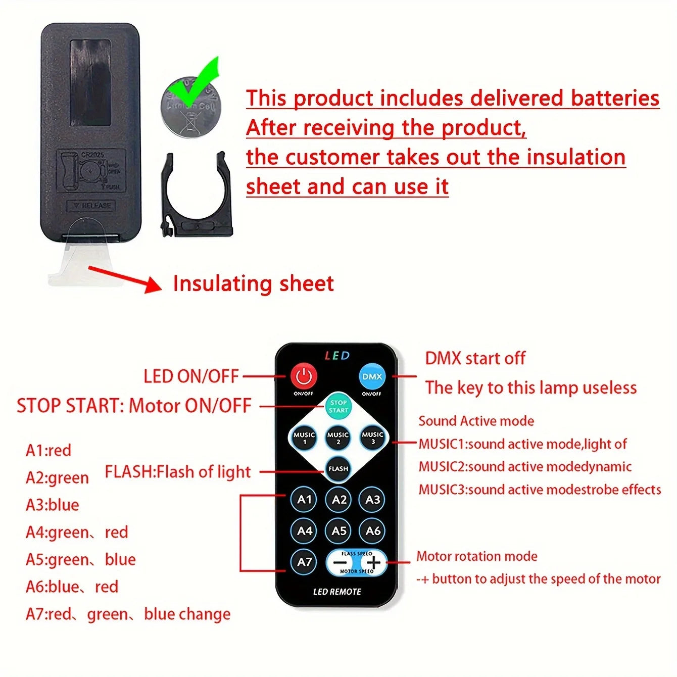 Starry Sky Galaxy Projector Lamp – 7-Mode LED Night Light with Remote & Sound Activation for Kids Room, Parties, or Relaxation