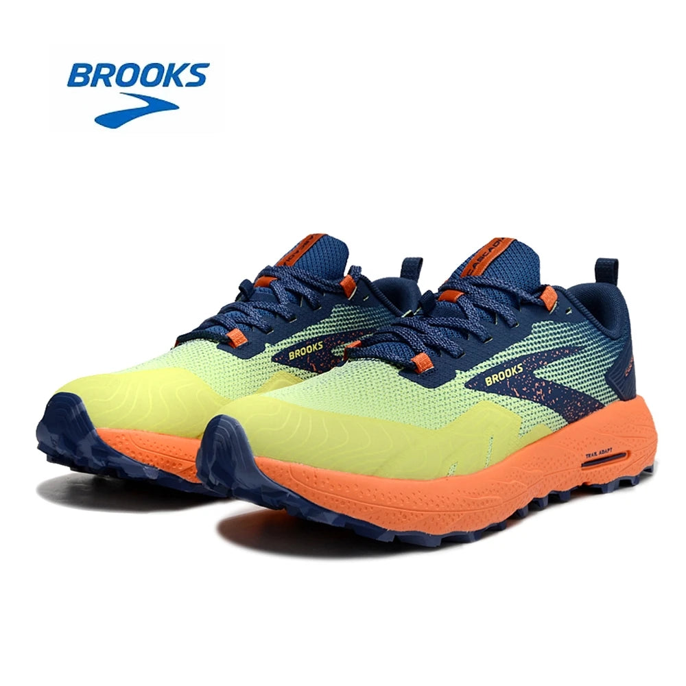 Cascadia 17 Men’s Trail Running Shoes – Lightweight, Stretch-Fit, Long-Distance Sneakers for Trail & Marathon