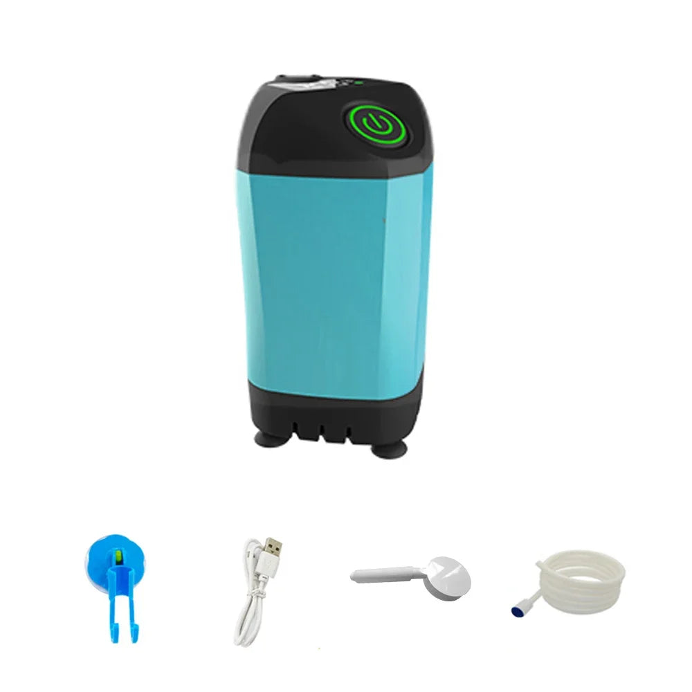 Portable Rechargeable Electric Shower – USB Powered Waterproof Pump for Camping, Beach, Hiking, Pet Bath & Car Wash