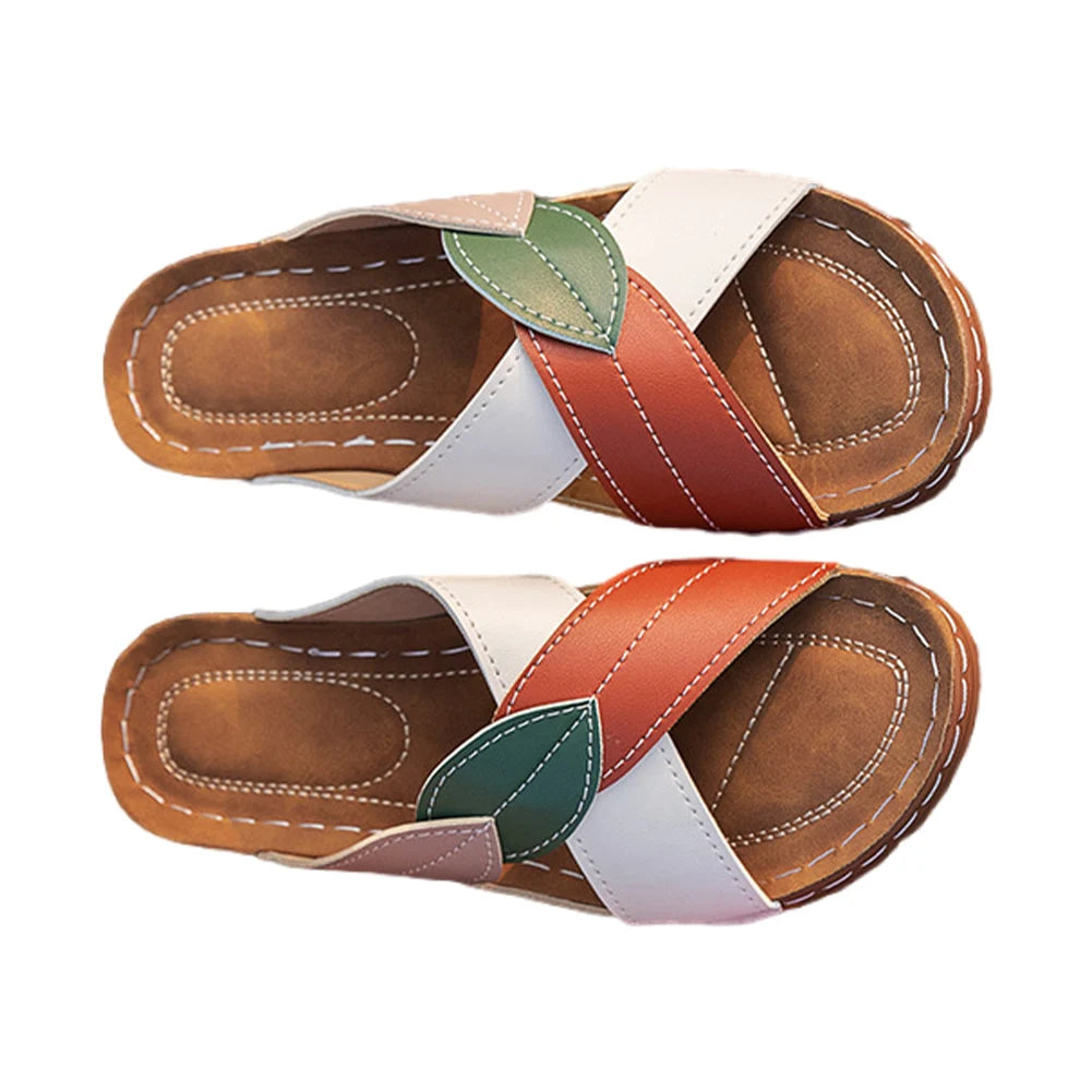 Walk Tall This Summer — Chic Comfort in Every Step with These Cross-Strap Wedge Sandals