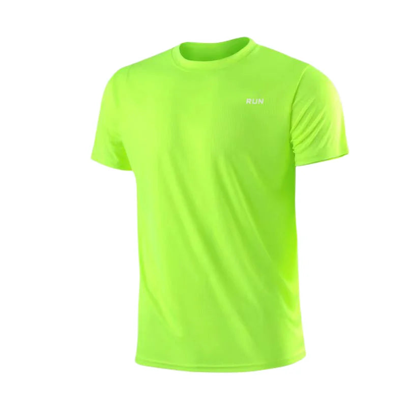 Men’s Quick-Dry Short Sleeve Workout Shirt – Lightweight, Moisture-Wicking Athletic T-Shirt for Training & Running