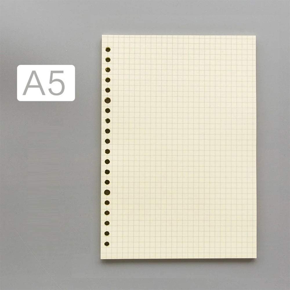 50-Sheet Loose Leaf Paper Set – Multi-Size, Multi-Hole Refill Pages for Binders & Notebooks