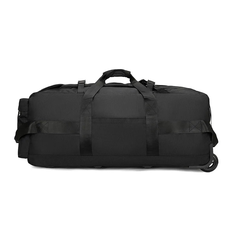 Foldable Wheeled Duffle Bag – Large-Capacity Travel & Camping Backpack with Rolling Design