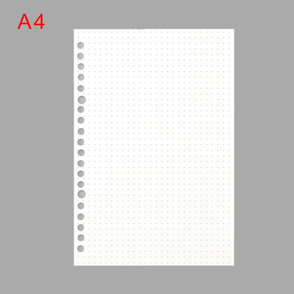 50-Sheet Loose Leaf Paper Set – Multi-Size, Multi-Hole Refill Pages for Binders & Notebooks