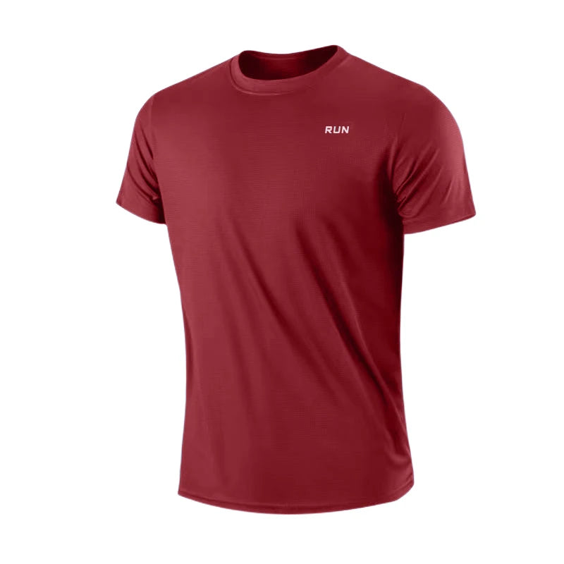 Men’s Quick-Dry Short Sleeve Workout Shirt – Lightweight, Moisture-Wicking Athletic T-Shirt for Training & Running