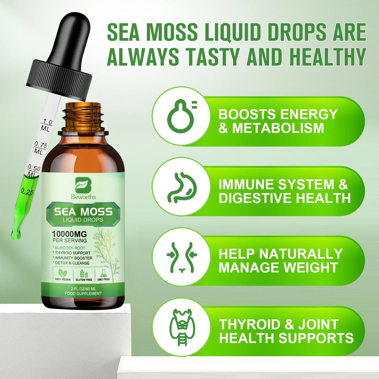 Drop Into Better Health – Sea Moss + Black Seed = Nature’s Power Duo!