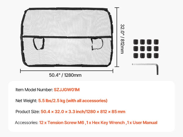 VEVOR Dog Car Barrier, Car Divider for Front Seats Vehicle, Pet Barrier with See Through Net Mesh, Universal-Fit Dog Car Barrier