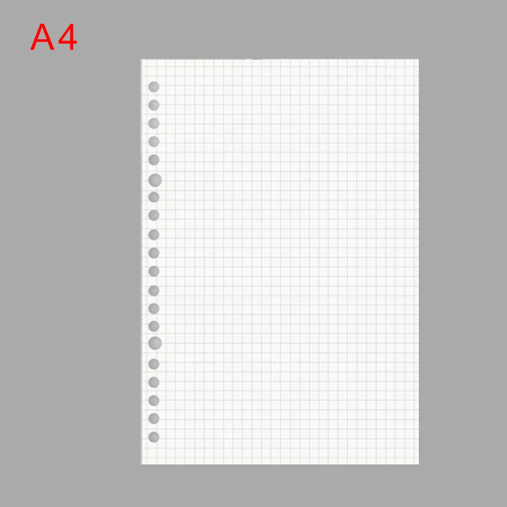 50-Sheet Loose Leaf Paper Set – Multi-Size, Multi-Hole Refill Pages for Binders & Notebooks