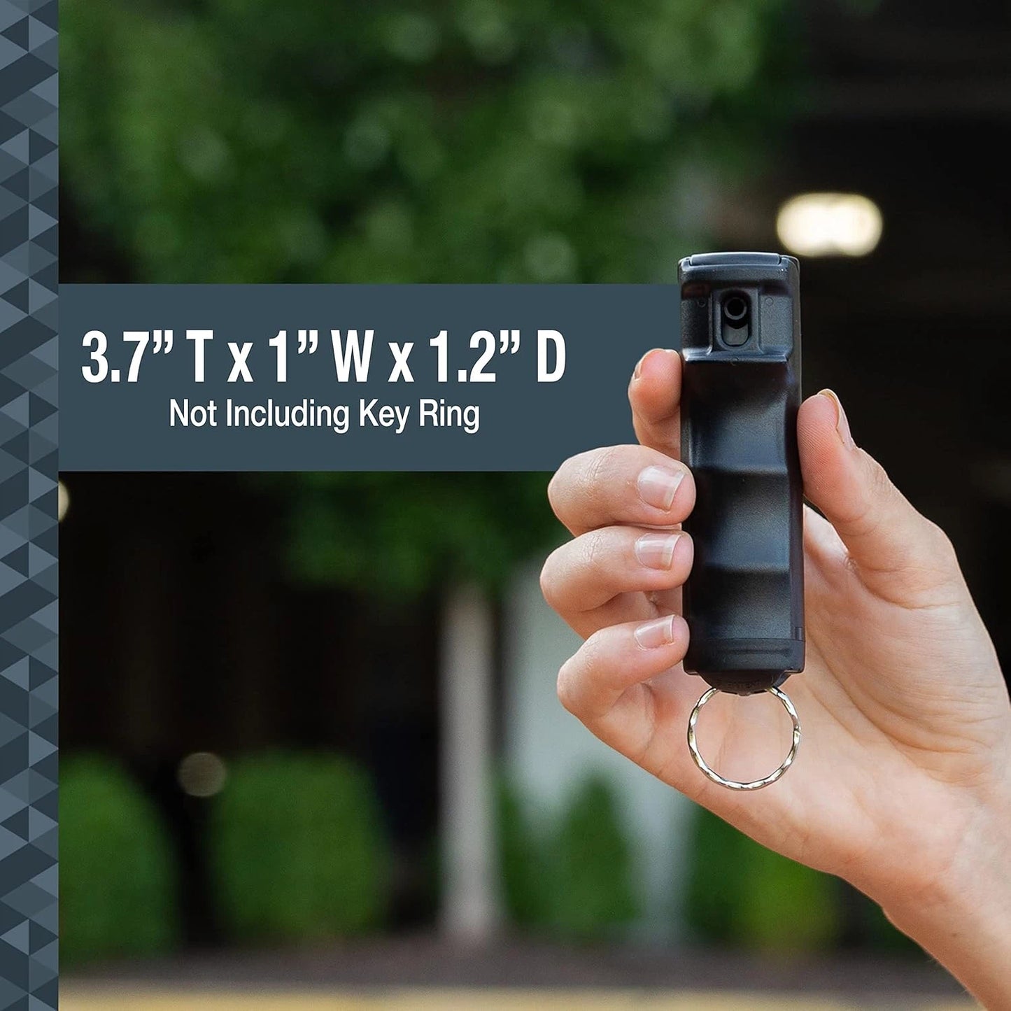 Pepper Spray Bottle with Plastic Case – Self-Defense Tool for Women, Car & Emergency Use