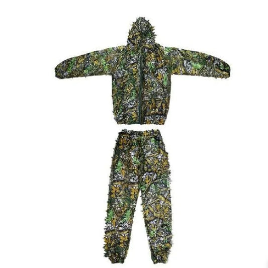πͺ 3D Leafy Ghillie Suit β Camouflage Jungle Set for Men, Women & Kids
Includes Hooded Jacket & Pants | Ideal for Hunting, Airsoft, CS Training, and Outdoor Camouflage