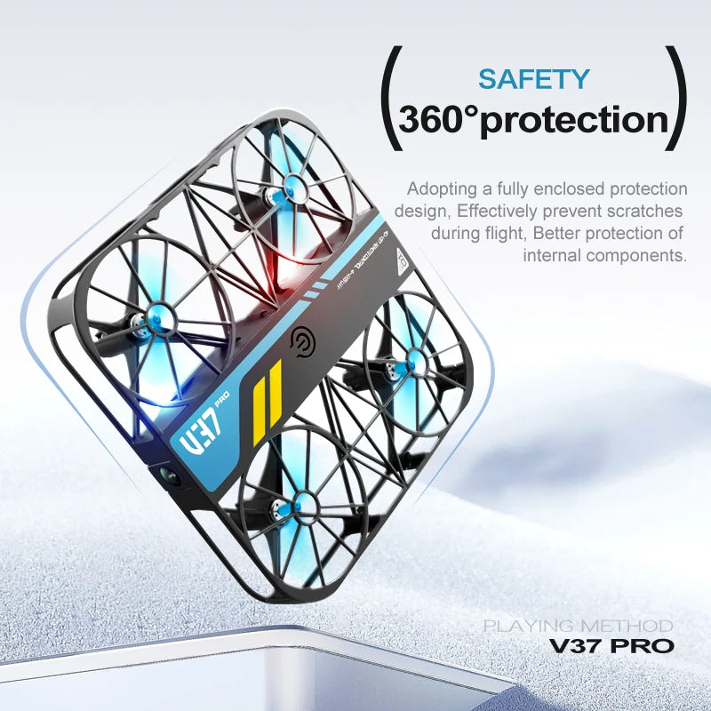 Xiaomi V37 Pro Mini Drone – 4K HD Camera, WiFi FPV, Pocket-Sized Quadcopter with Remote Control – Perfect Gift for Kids!