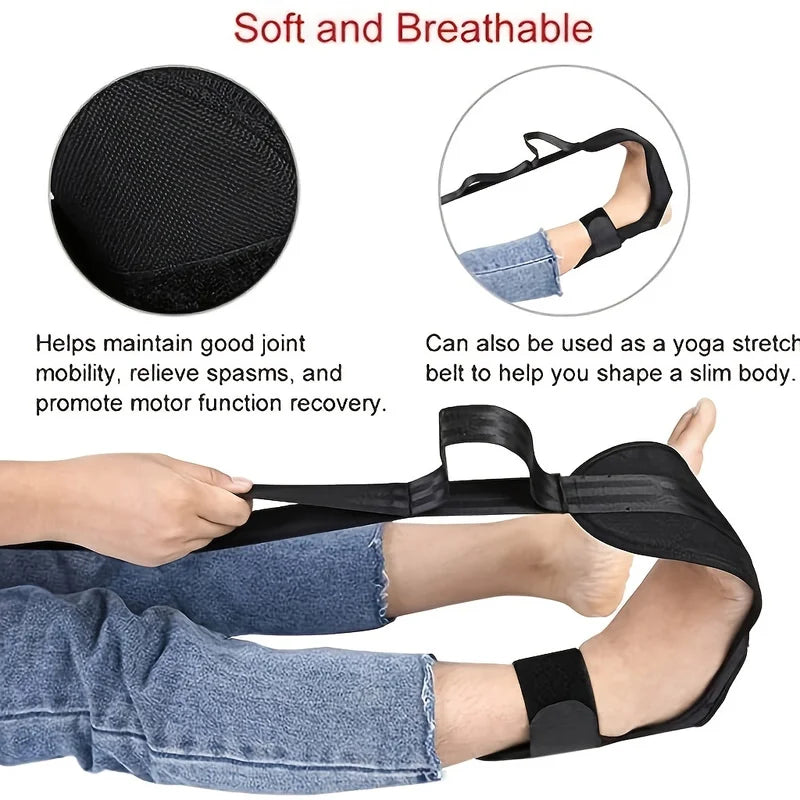 Yoga Leg & Foot Stretching Bands – Flexibility Trainer for Yoga, Pilates, and Rehabilitation Exercises