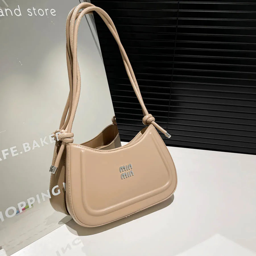 2025 Korean-Style Women's Crescent Bag – High-End Autumn Handbag, Multifunctional Crossbody & Shoulder Bag