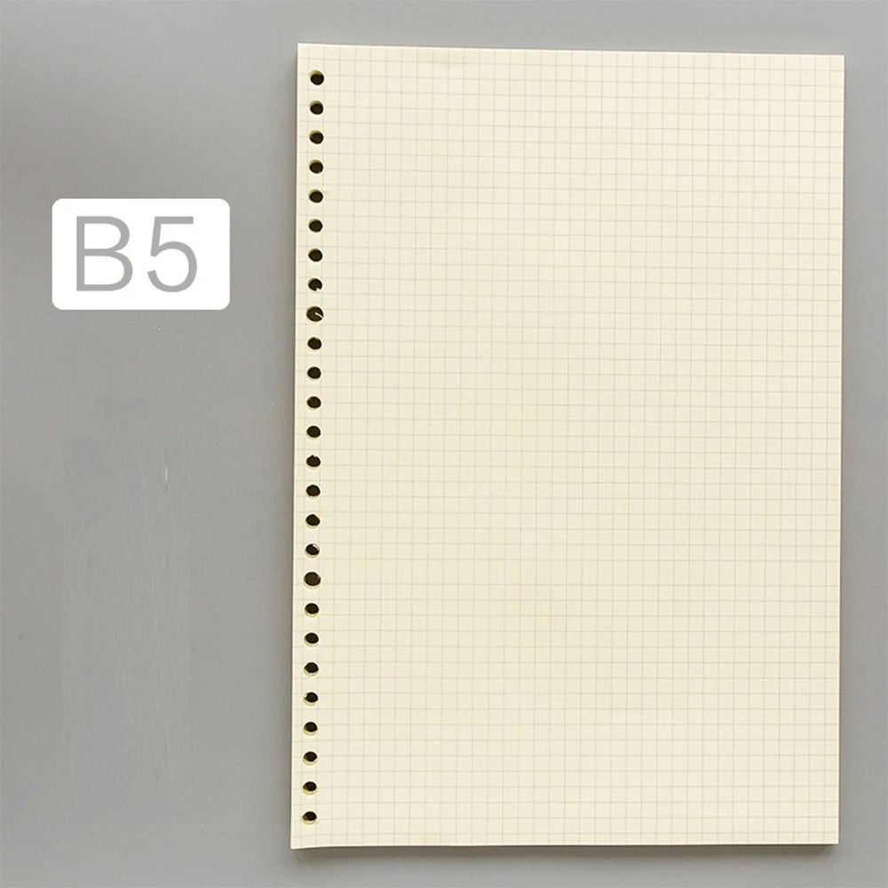 50-Sheet Loose Leaf Paper Set – Multi-Size, Multi-Hole Refill Pages for Binders & Notebooks