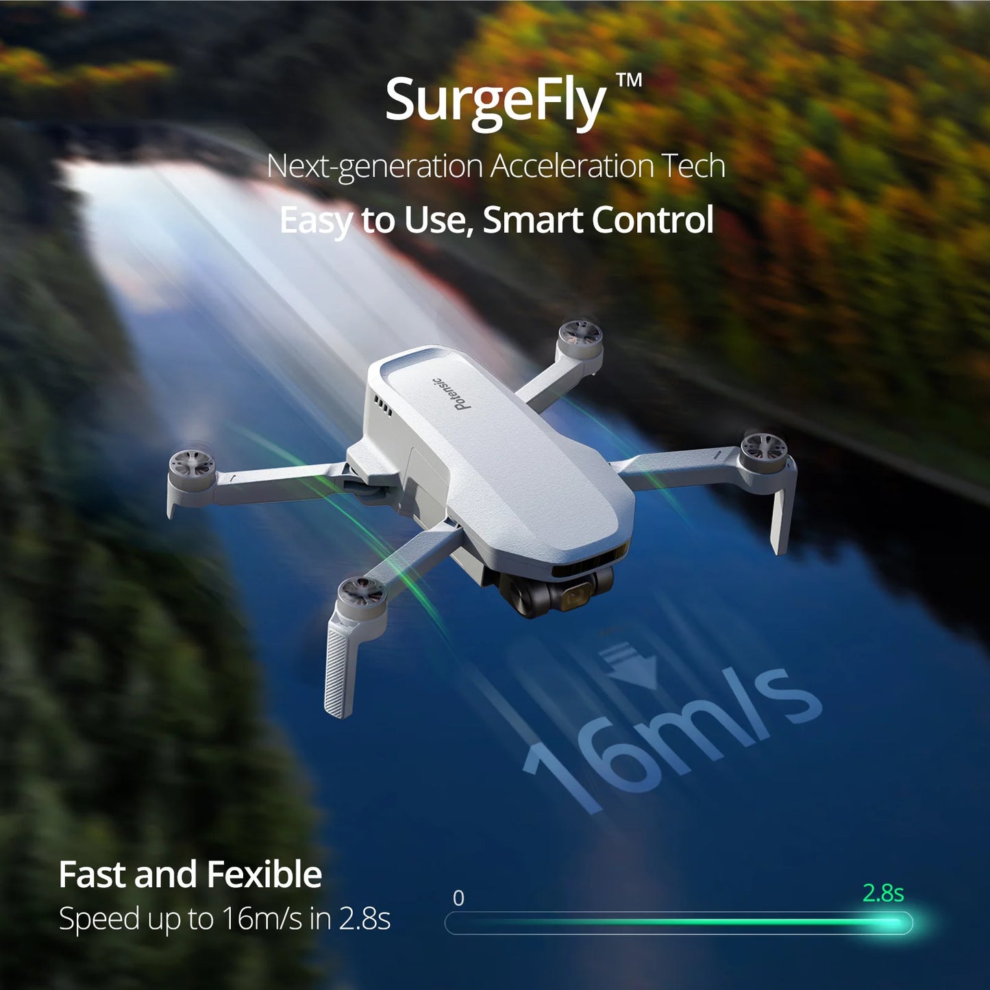 Potensic ATOM SE 4K GPS Drone – Lightweight Under 249g with 4KM Range & Single-Axis Gimbal