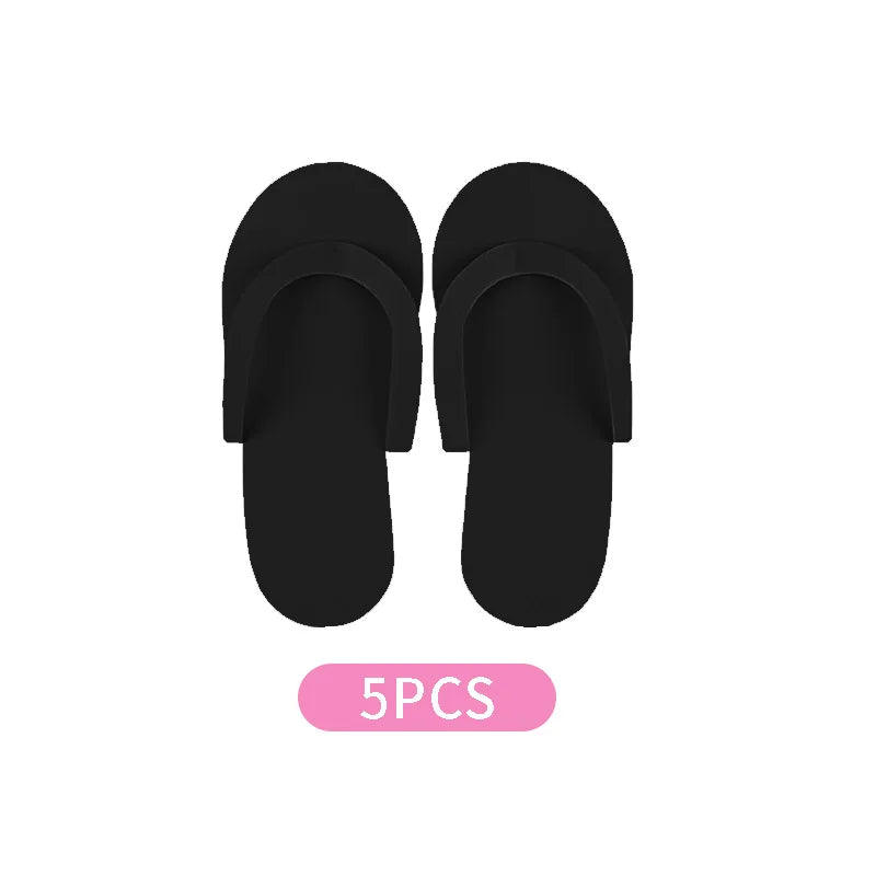 Disposable Foam Pedicure Slippers – Multi-Color Spa Flip Flops for Women, Ideal for Nail Salons & At-Home Use