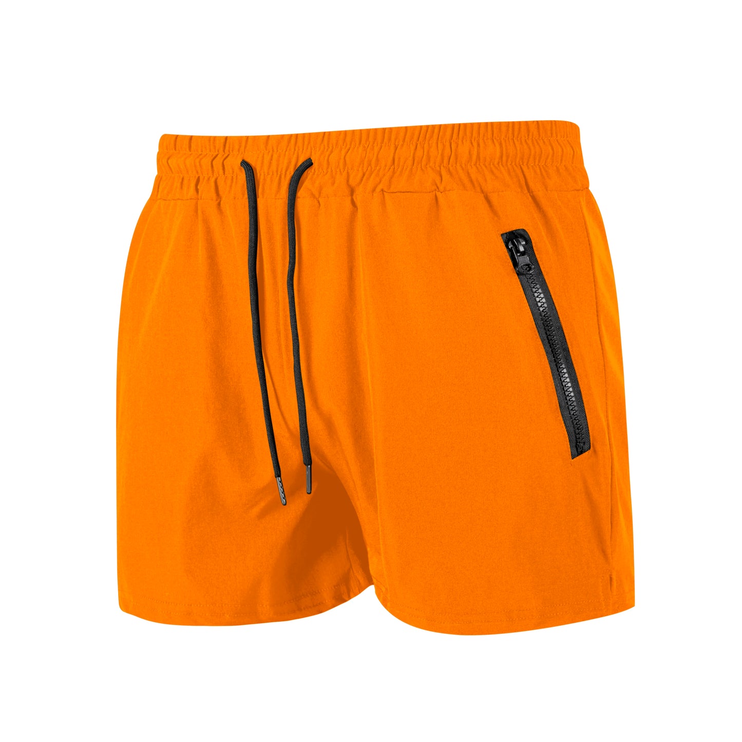 Stay Cool & Ready: Quick-Dry Swim Trunks with Zipper Pockets for All-Day Comfort