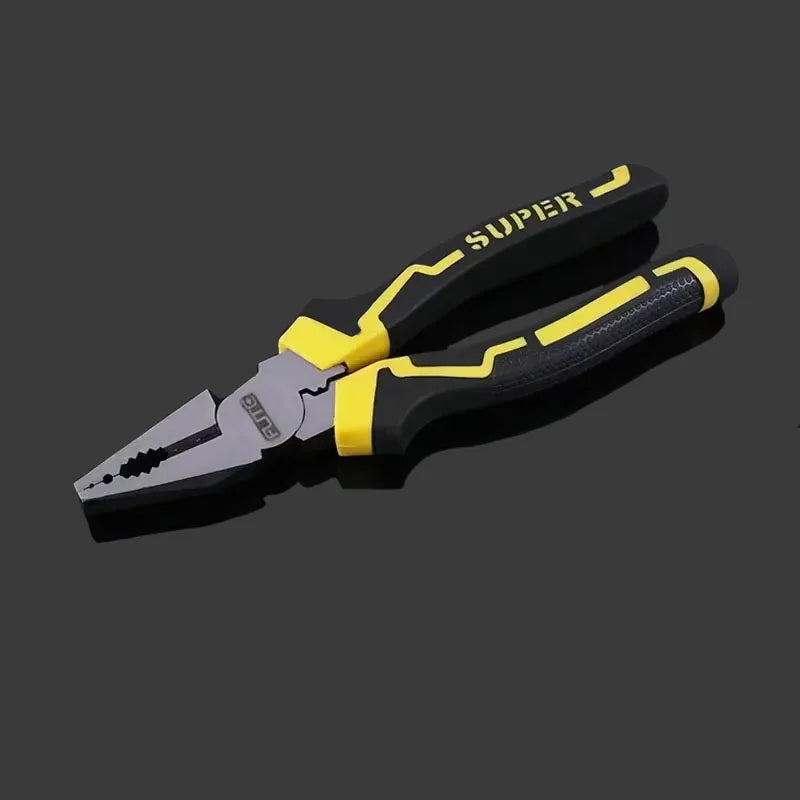 6–8 Inch Cr-V Steel Pliers – Industrial Grade Wire Cutter & Diagonal Nose Hand Tool for Electricians