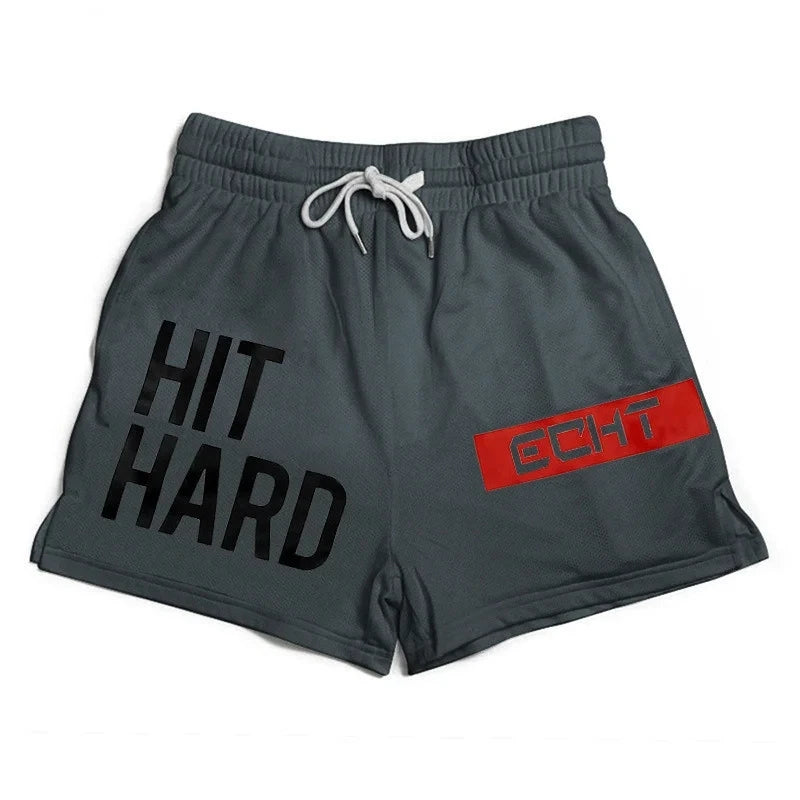 Men’s Breathable Mesh Athletic Shorts – Summer 2024 Casual Sport & Fitness Joggers for Gym, Running, or Beach