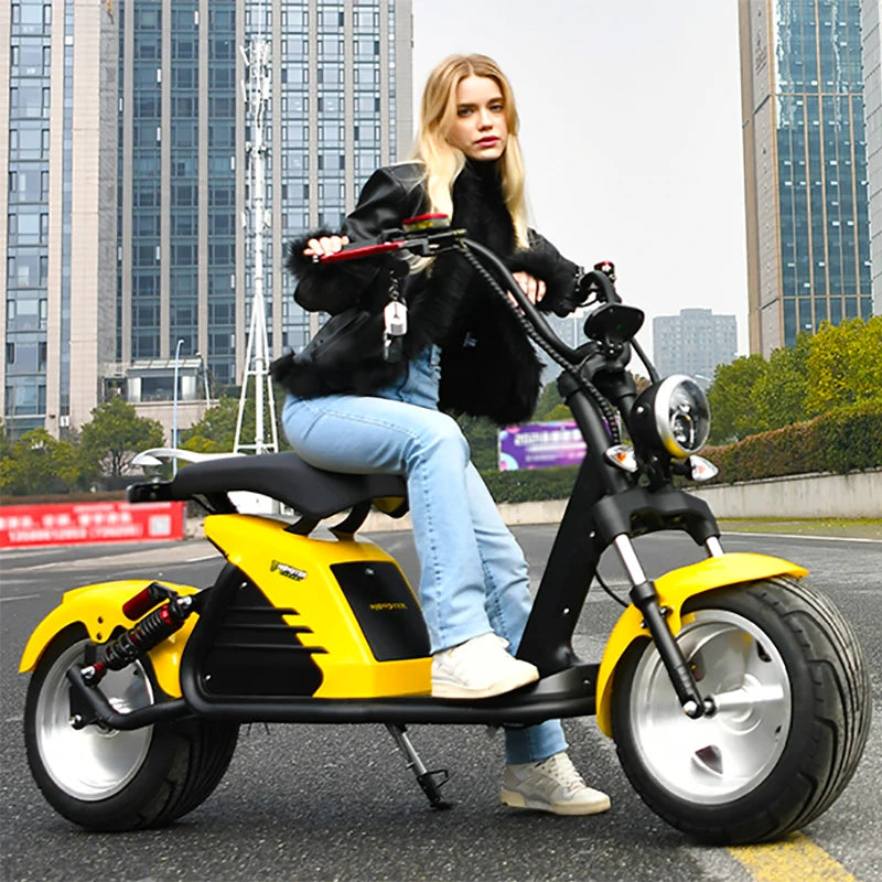 3000W Adult Electric Motorcycle – 60V 30AH Fat Tire E-Scooter, 70 KM/H Max Speed, 60–80KM Range
