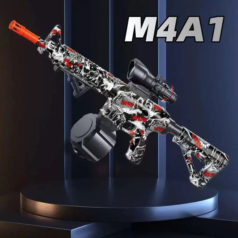 π« M416 Electric Gel Blaster Gun Toy
π¦ Outdoor Shooting Game β’ Parent-Child Interaction β’ Summer Water Ball Fun