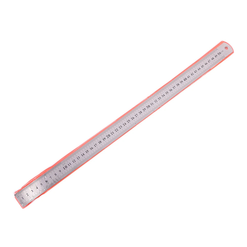 Stainless Steel Precision Ruler – Double-Sided Metric Measuring Tool (15cm–40cm)