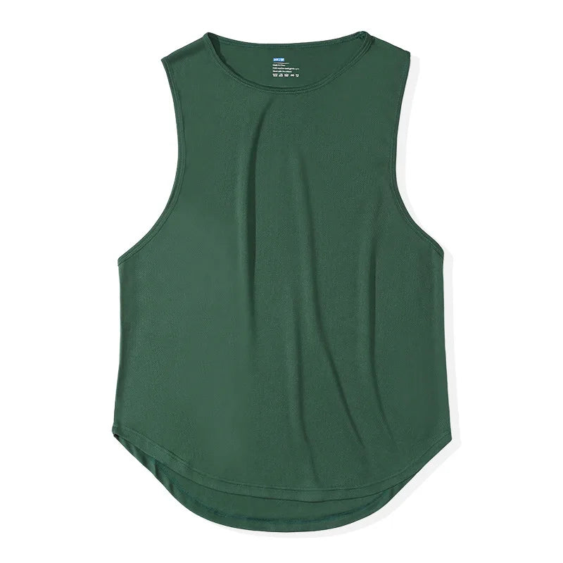 Men’s Gym Tank Top – Quick-Dry Sleeveless Training Shirt for Fitness, Running & Bodybuilding