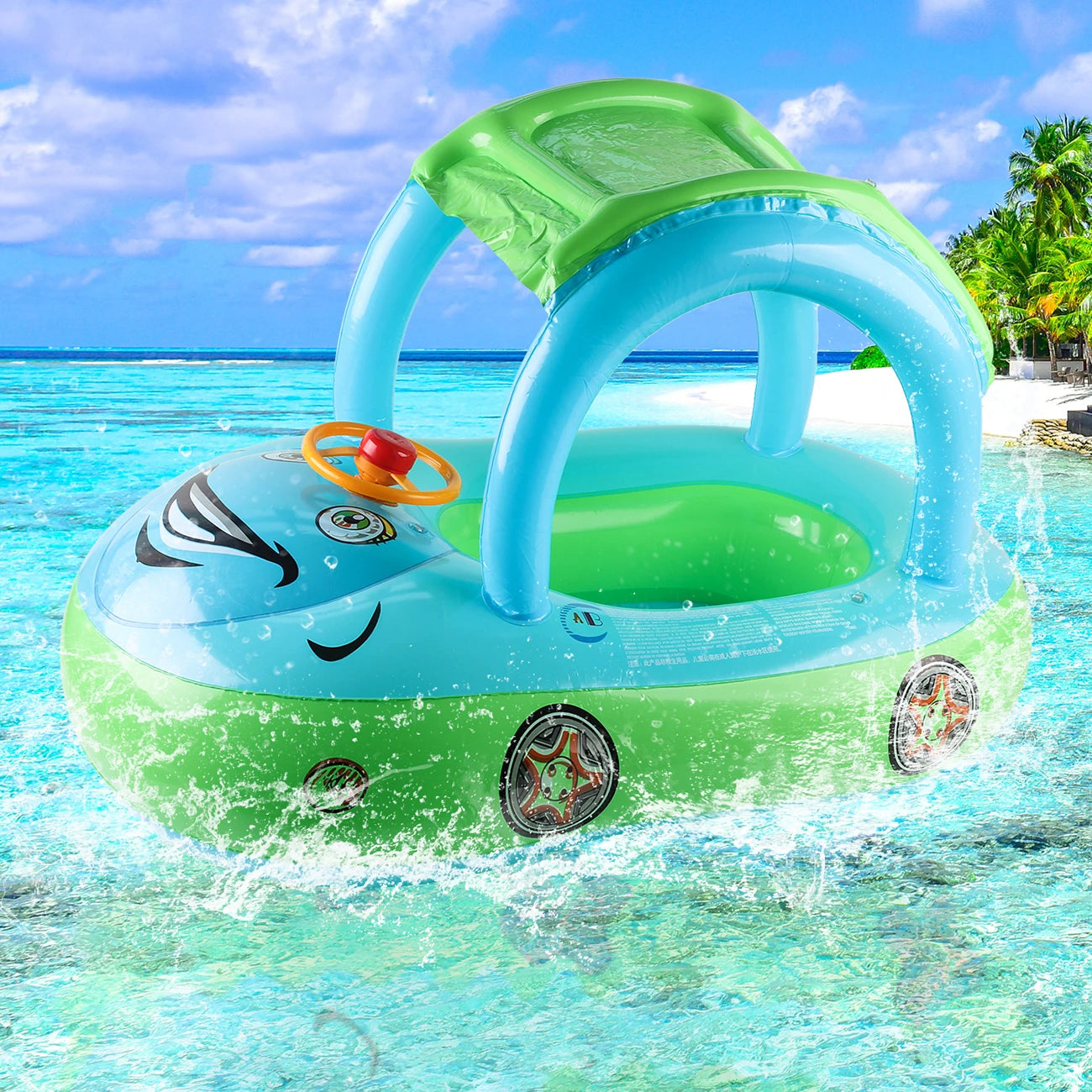 π Car-Shaped Toddler Pool Float | Baby Swimming Ring for Beach & Pool Fun
ποΈ Perfect for Ages 4β6 | π Secure, Comfy & Adorable Ride-On Float
