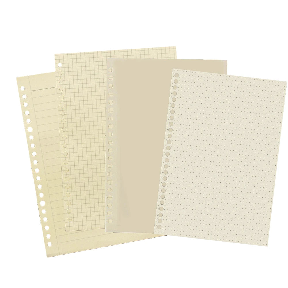 50-Sheet Loose Leaf Paper Set – Multi-Size, Multi-Hole Refill Pages for Binders & Notebooks