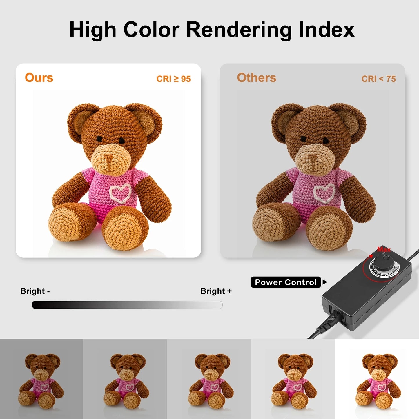 Foldable 40cm Photo Studio Light Box with 72W LED & 4 Backdrops – Pro-Quality Shots Anywhere